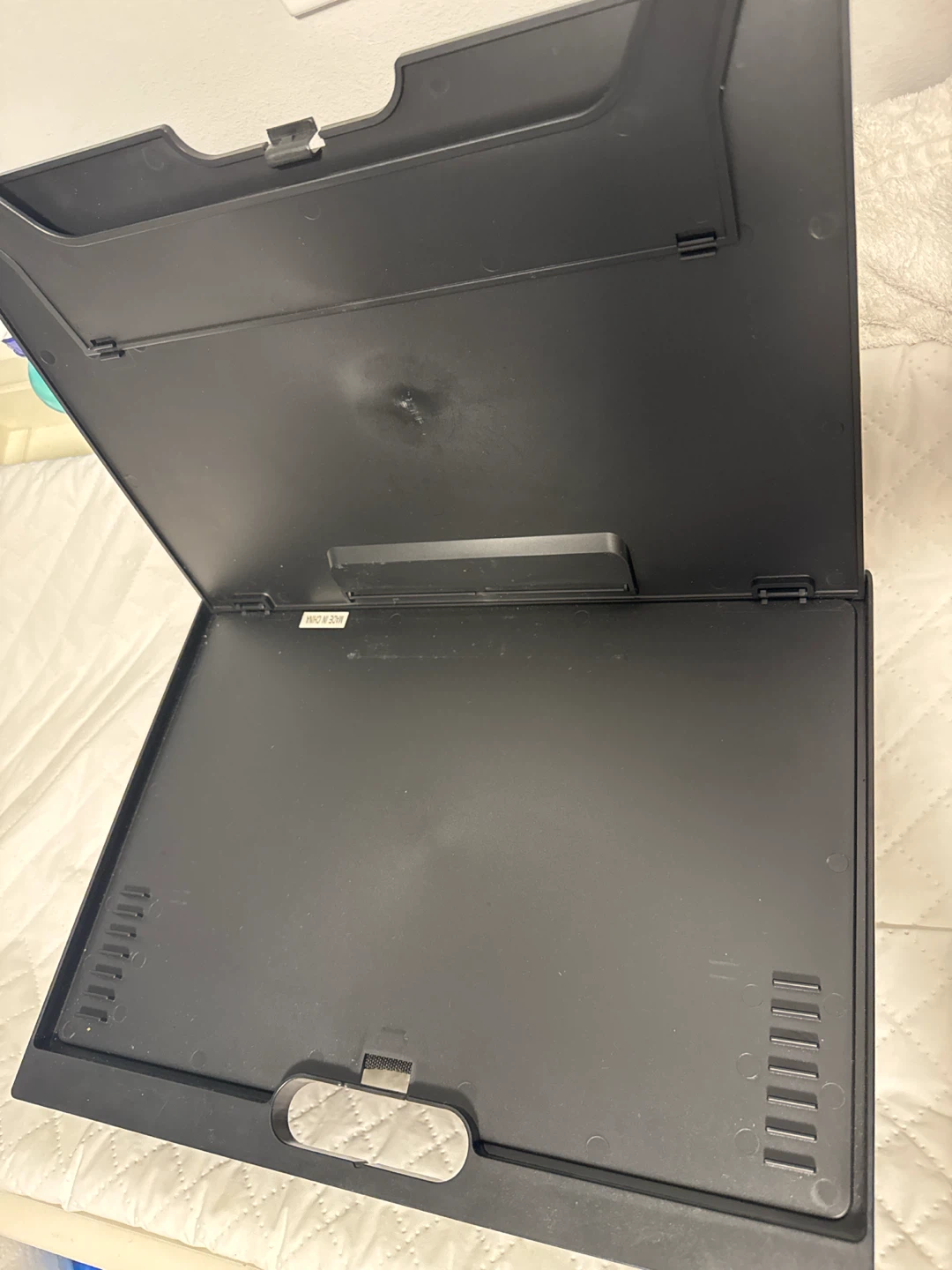 Black Lap Desk with Foam Padding