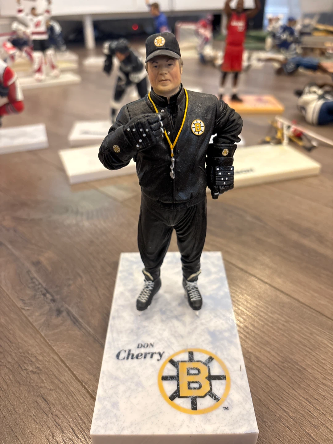 Don Cherry Boston Bruins Figure