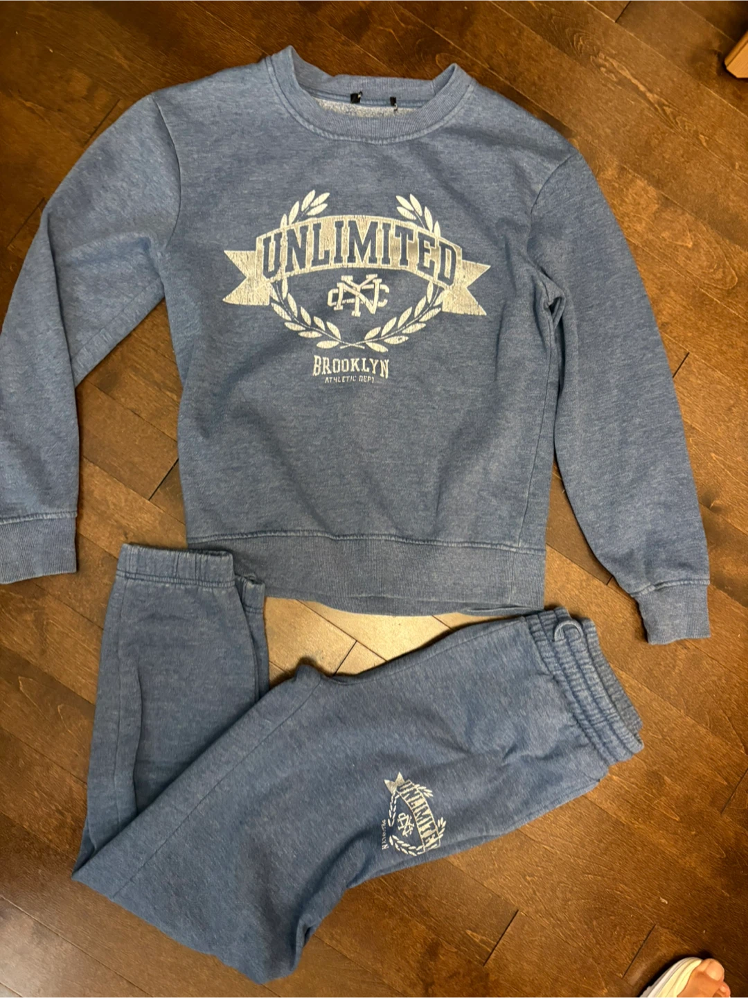 Unlimited Brooklyn Athletic Dept Sweatshirt and Jogger Set