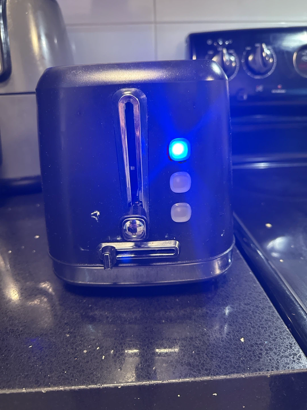 Black 2-Slice Toaster