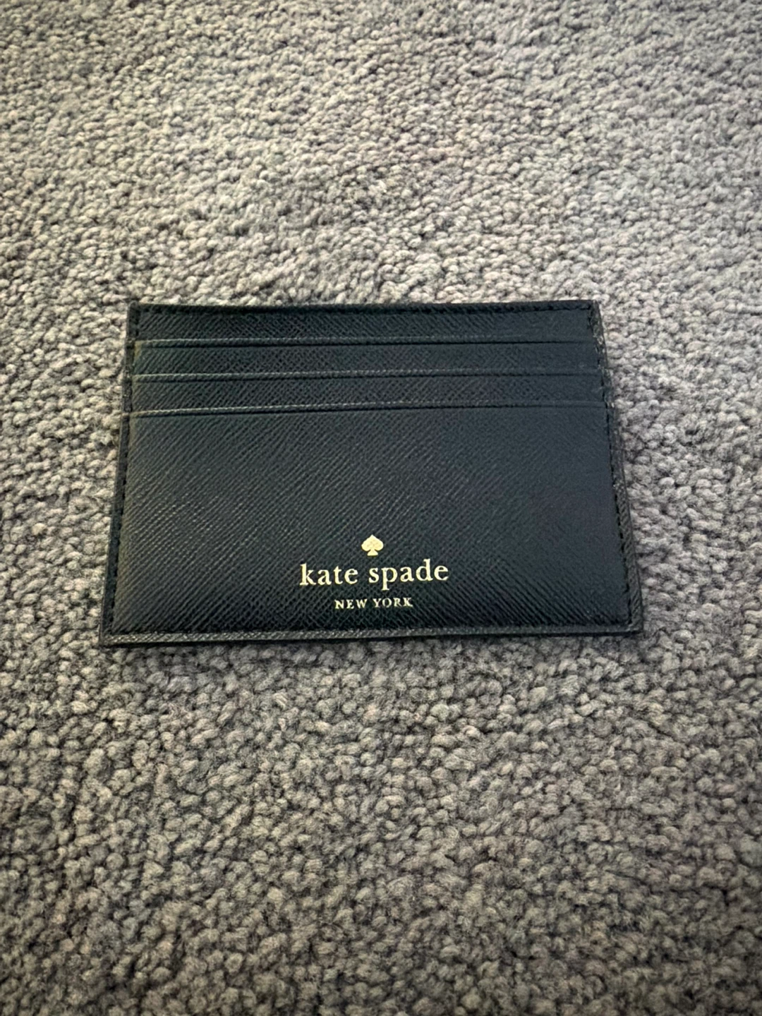 Kate Spade Black Glitter Card Holder - photo 2