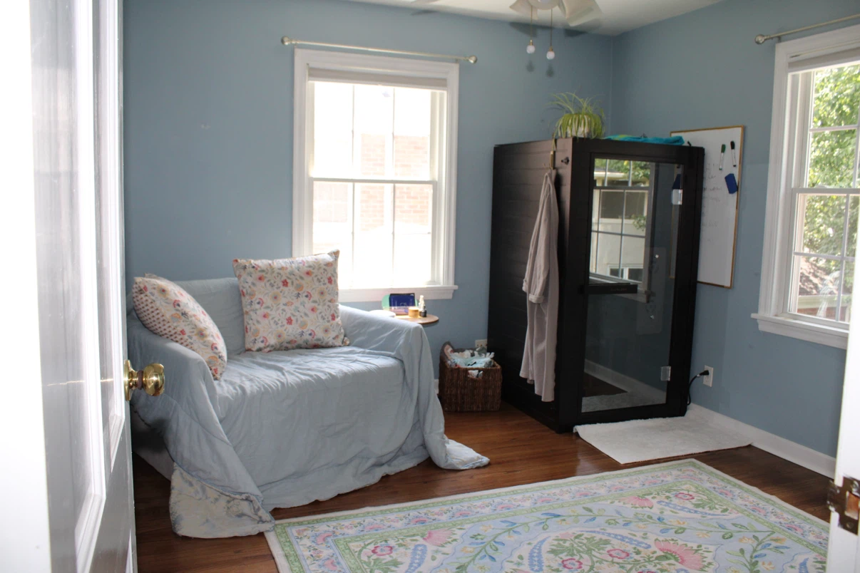 Ruggable Blue & Green Floral Rug 5'x7' - photo 2