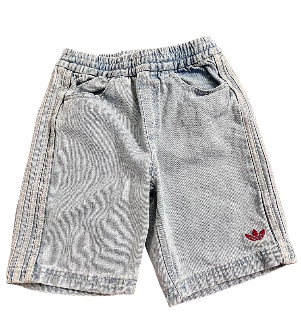 Adidas Originals x Minecraft Kids Denim Shorts – XS 7–8Y