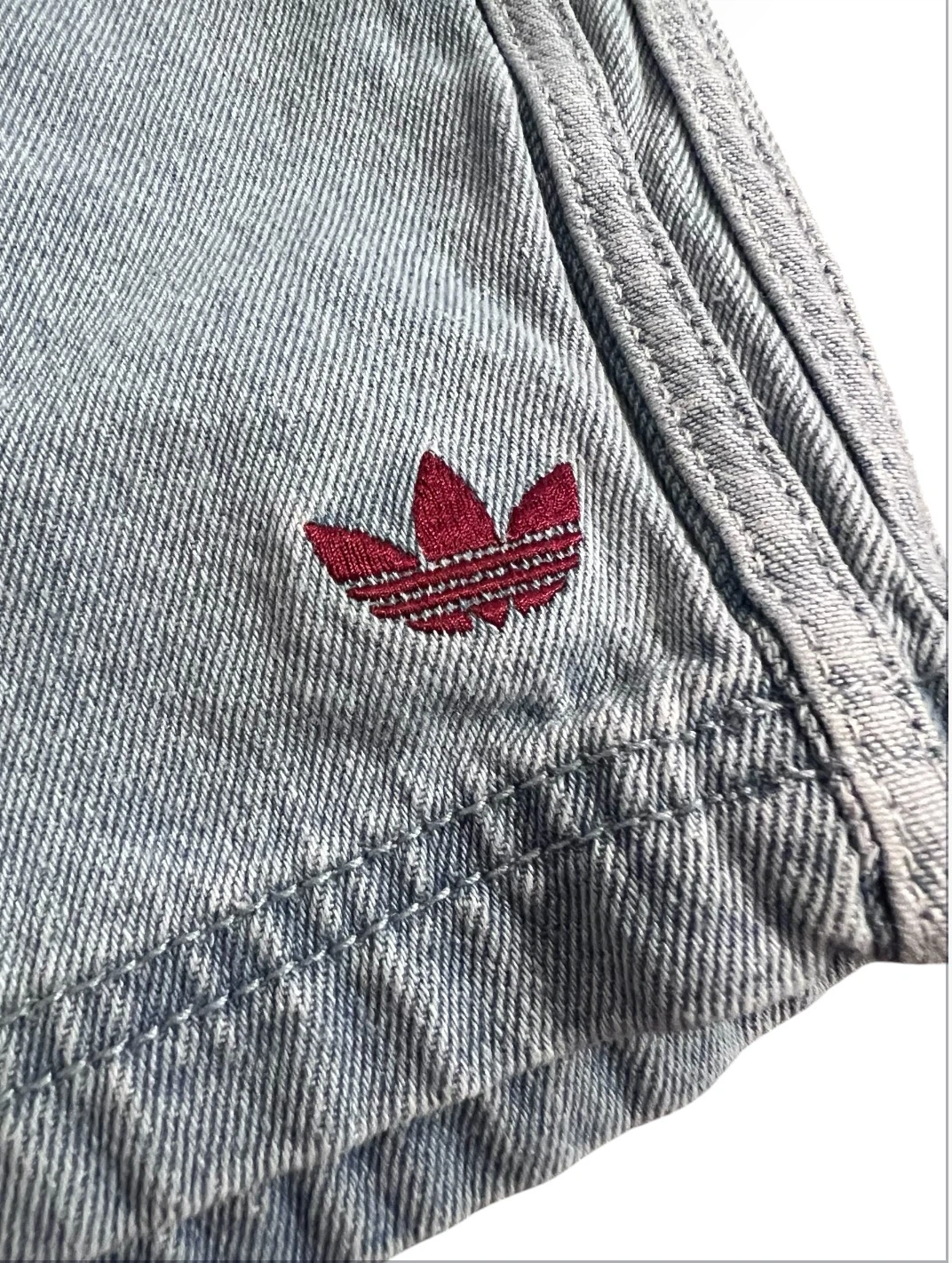 Adidas Originals x Minecraft Kids Denim Shorts – XS 7–8Y - photo 5