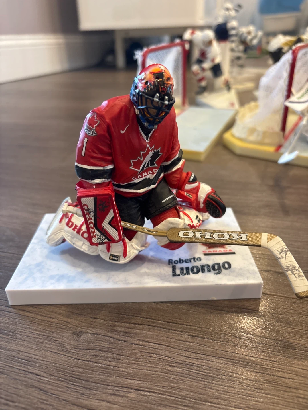 Roberto Luongo Hockey Figure