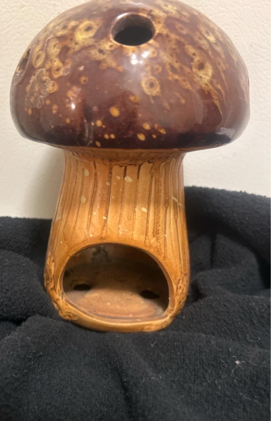 Ceramic Mushroom Incense Holder