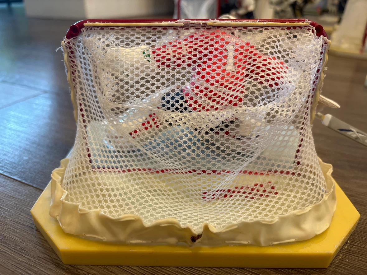 Reebok Hockey Goalie Figure with Net - photo 2
