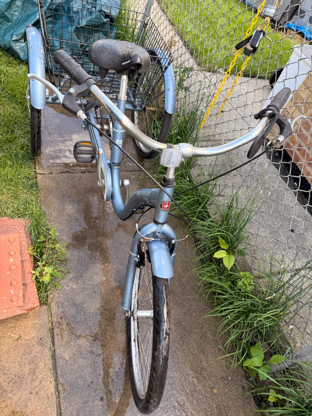 Schwinn Blue Tricycle with Basket - photo 2
