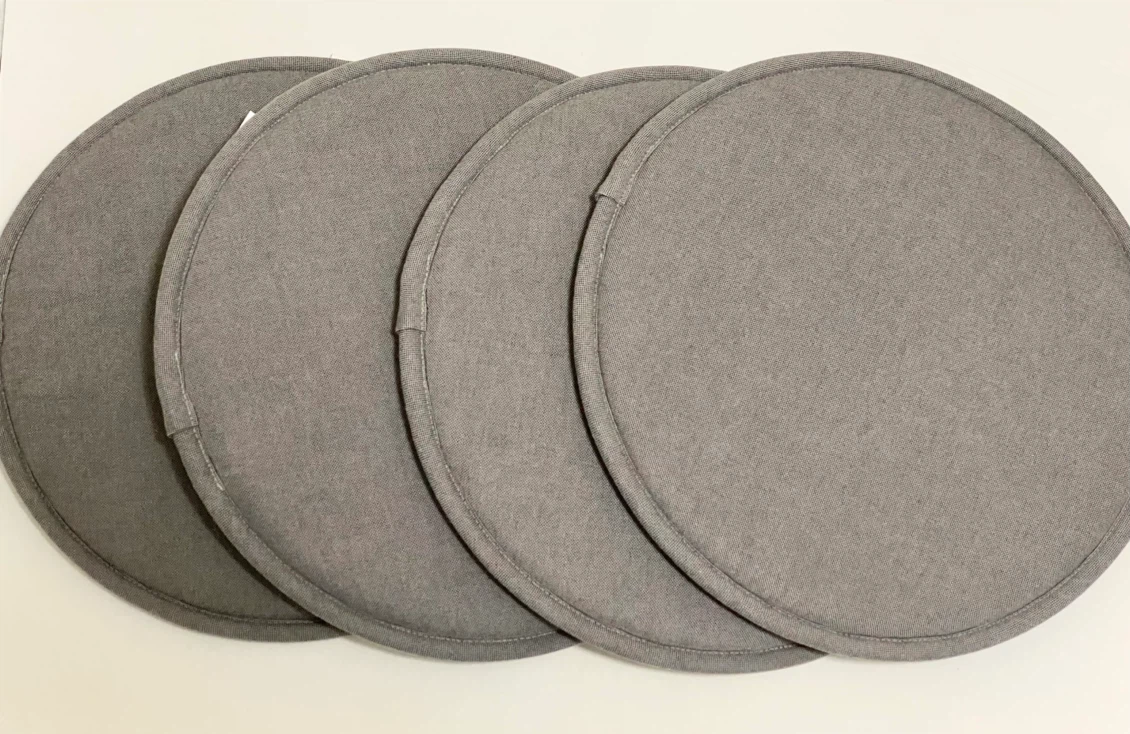 IKEA SUNNEA Round Chair Cushions (Set of 4)