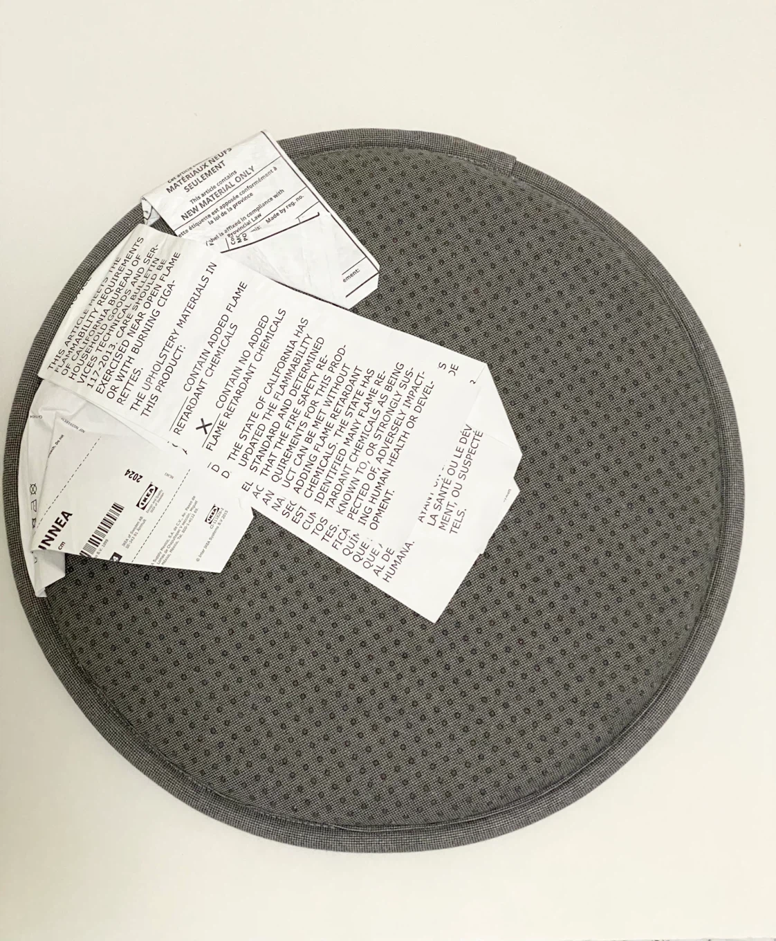 IKEA SUNNEA Round Chair Cushions (Set of 4) - photo 3