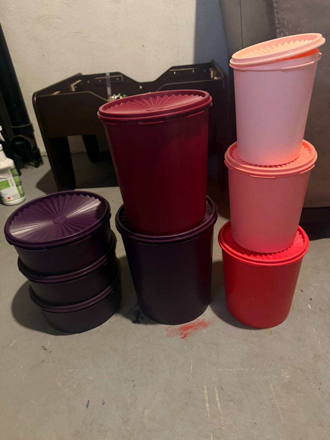 Tupperware Storage Containers (Set of 7)