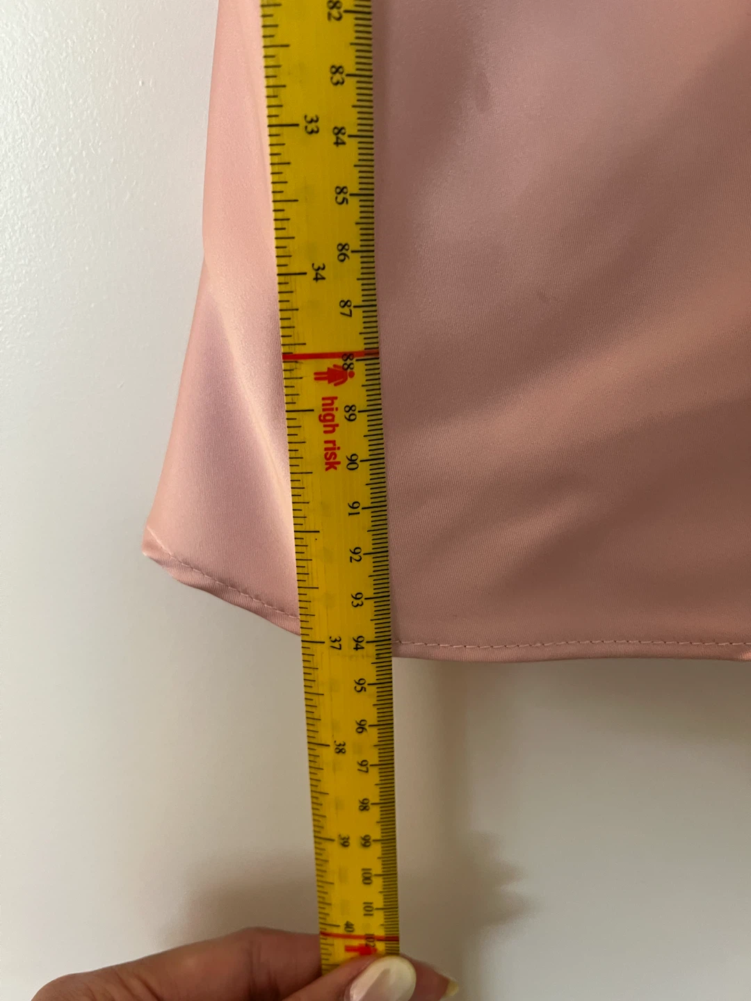 ZARA Pink Satin Midi Skirt Size S - photo 4