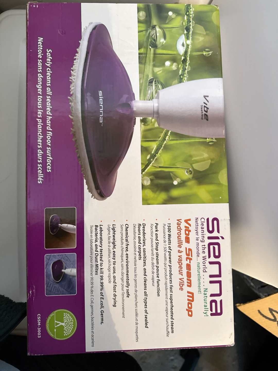 Sienna Vibe Steam Mop