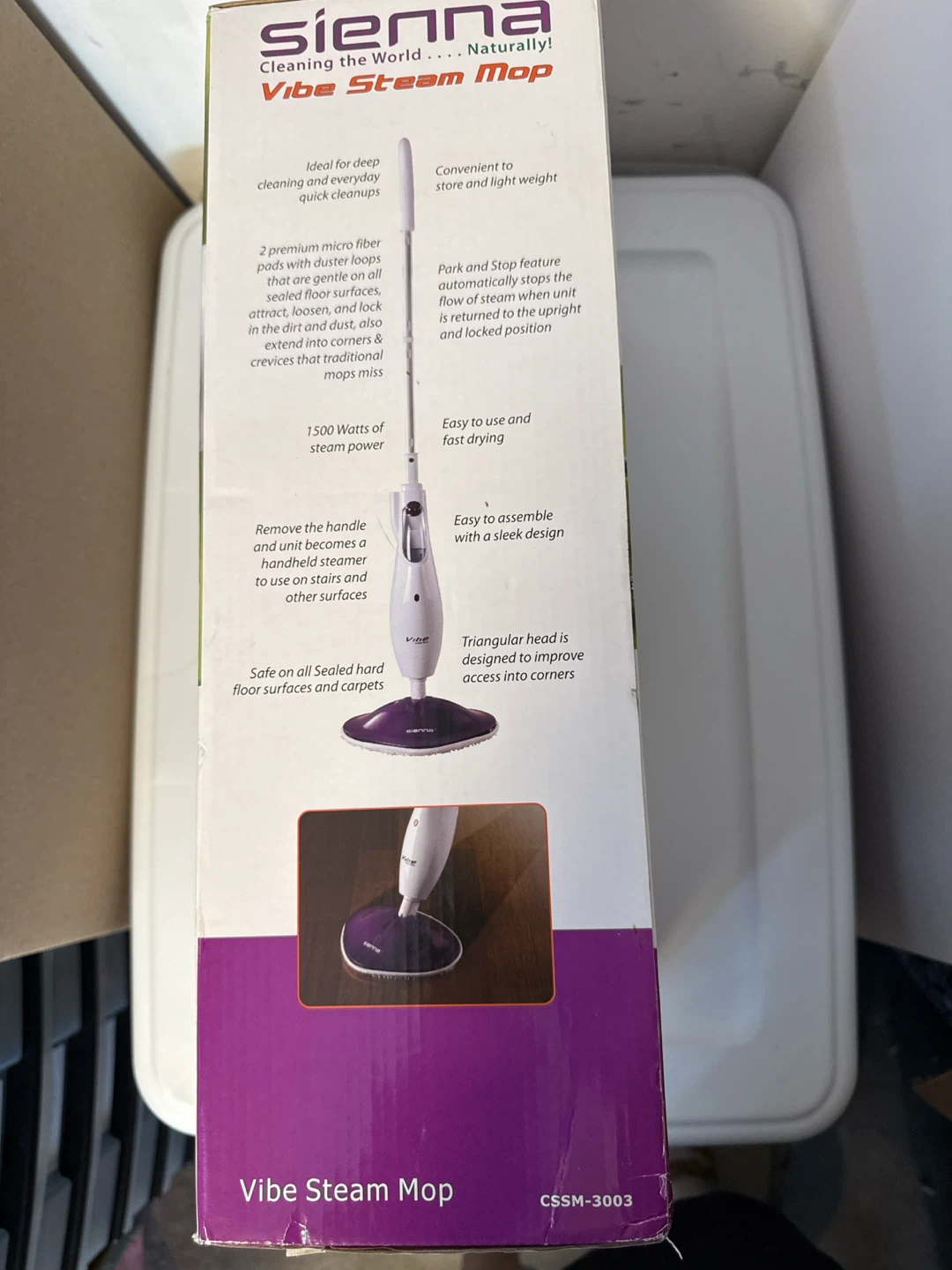 Sienna Vibe Steam Mop - photo 2