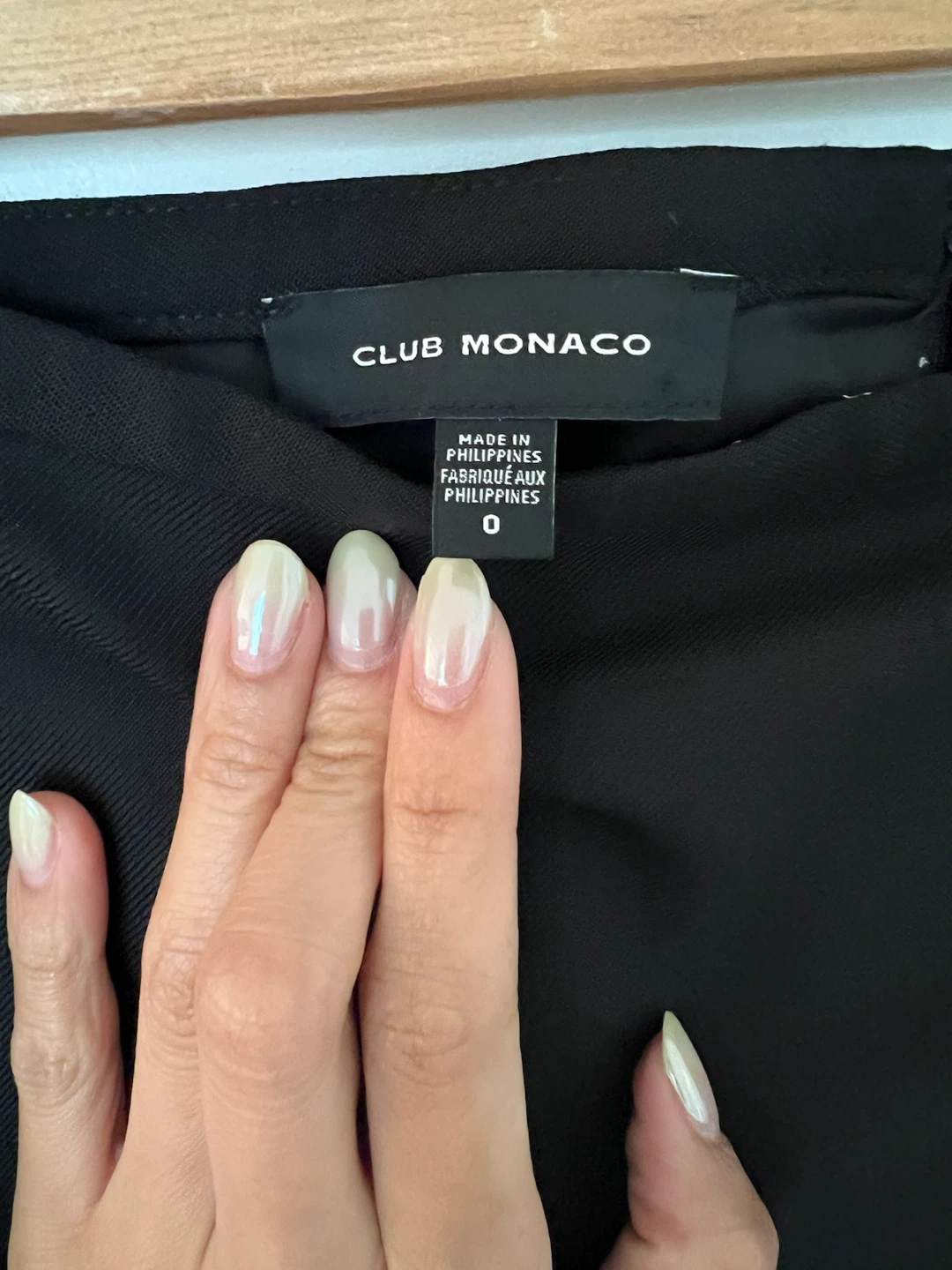 Club Monaco Black Pencil Skirt Size 0 - photo 2