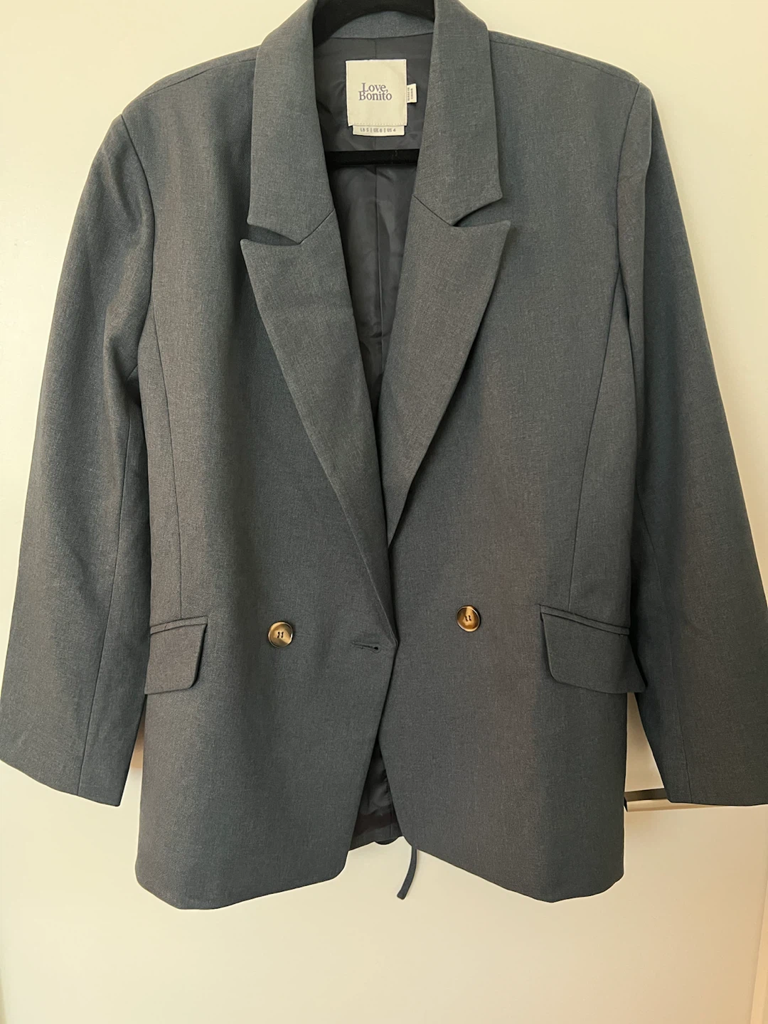 Love, Bonito Grey Suit Set - Blazer & Trousers