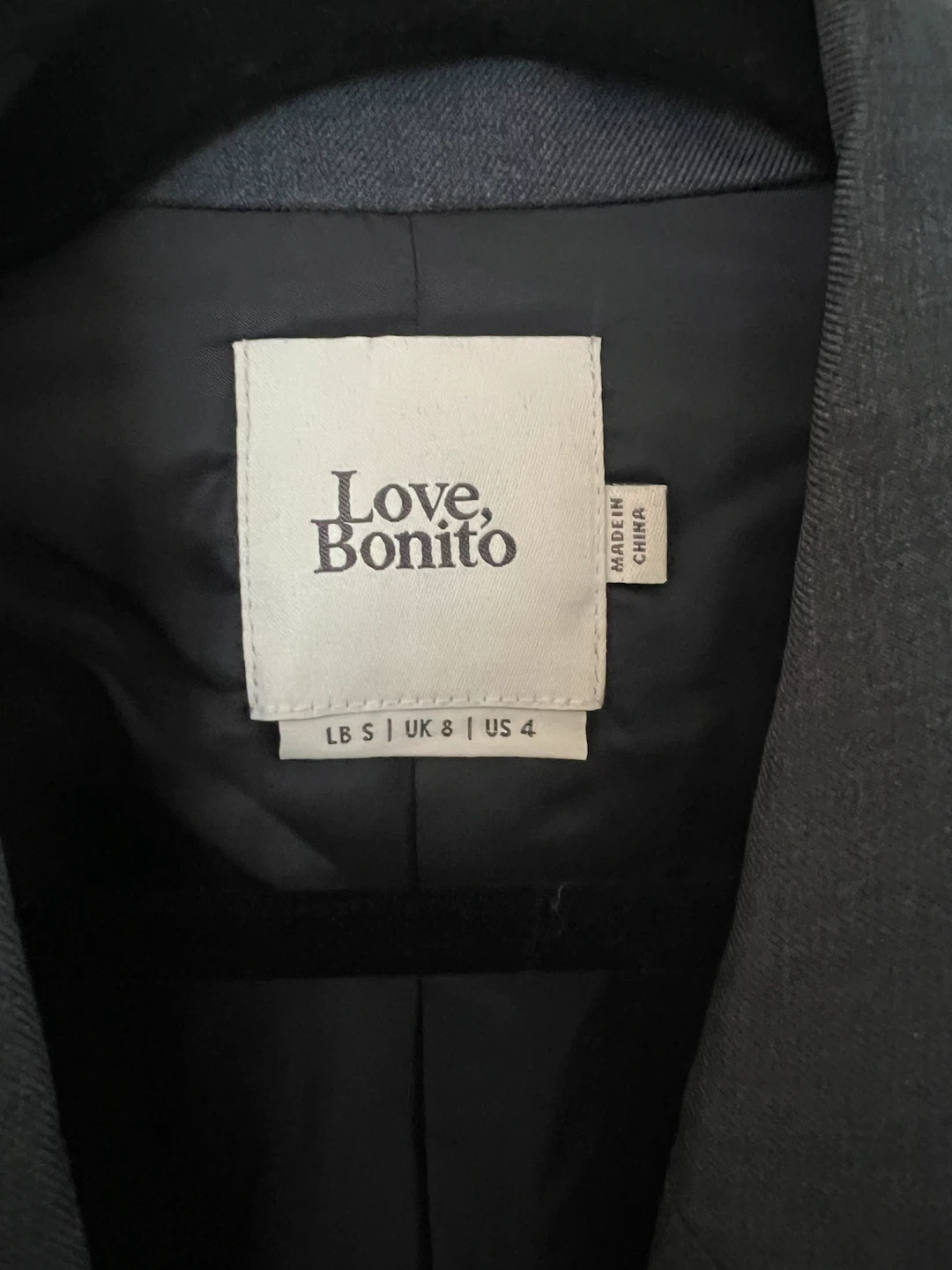 Love, Bonito Grey Suit Set - Blazer & Trousers - photo 2