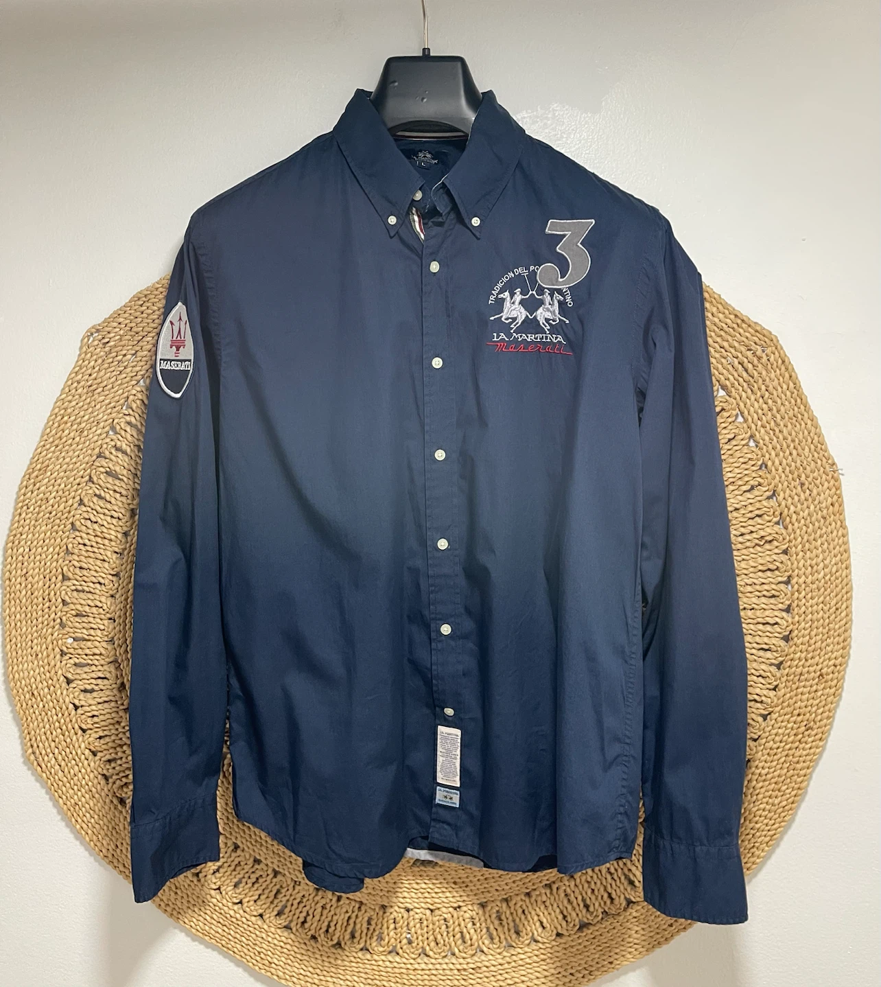 LA MARTINA Polo Team Long Sleeve Shirt