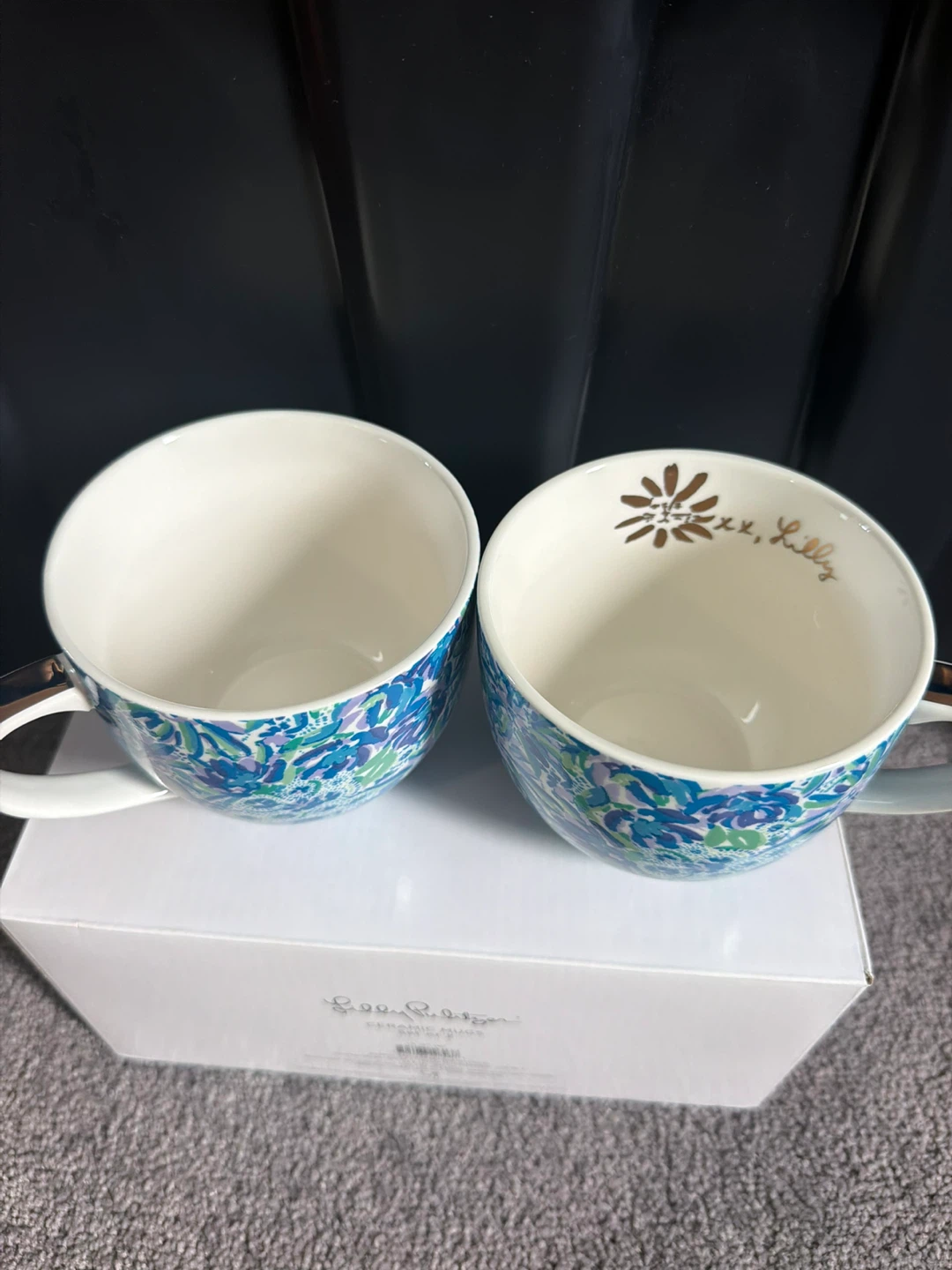Lilly Pulitzer Ceramic Mugs Set of 2