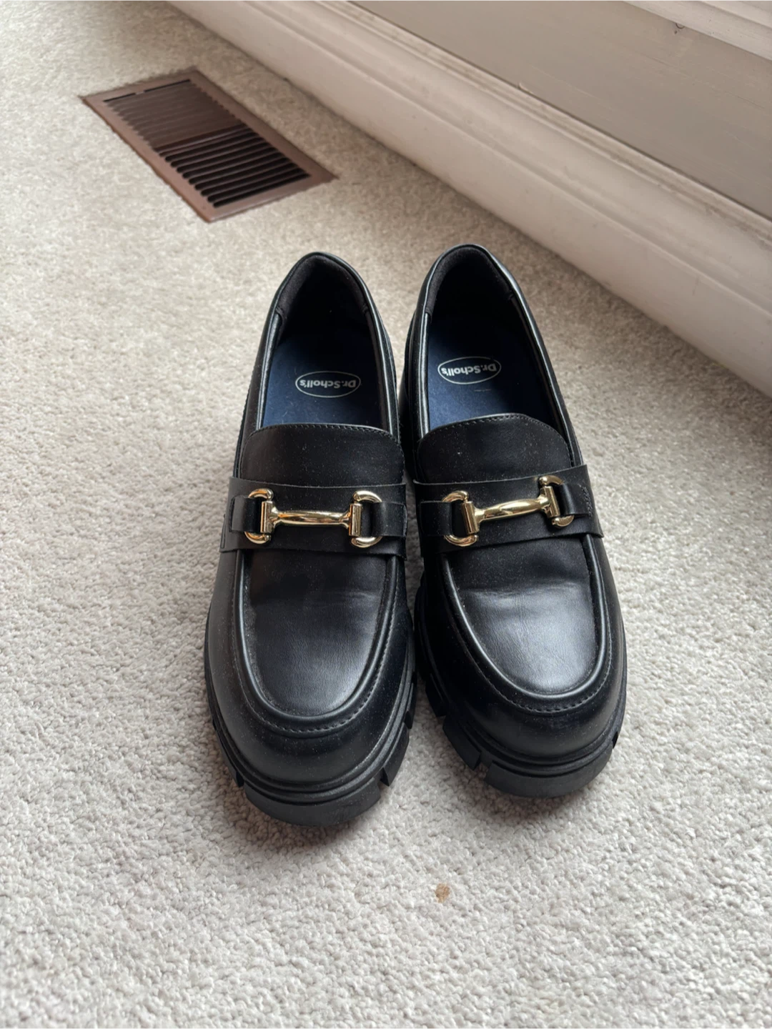 Black Loafers - size 7.5 - photo 2