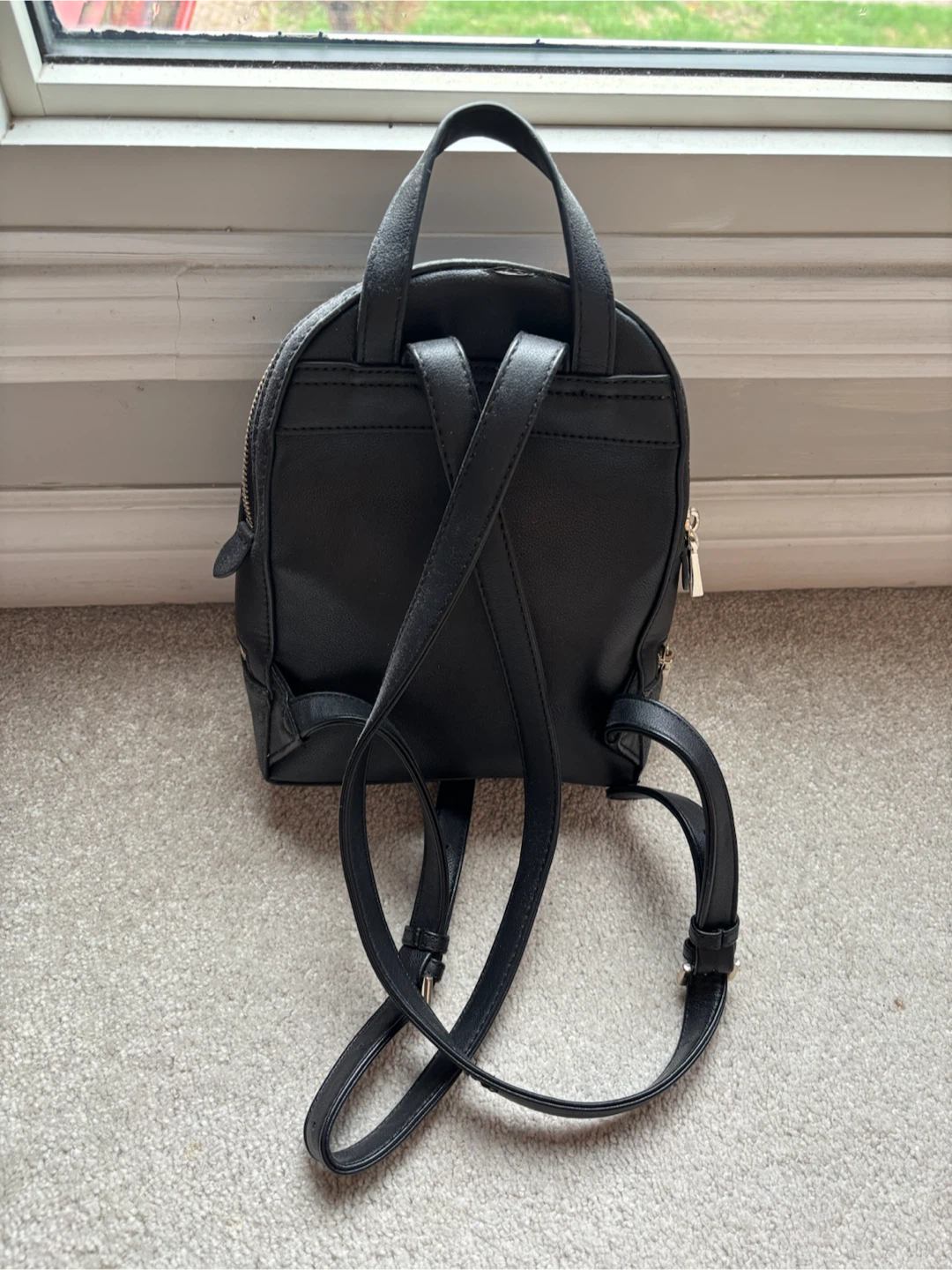 Black Guess Mini Backpack - photo 2