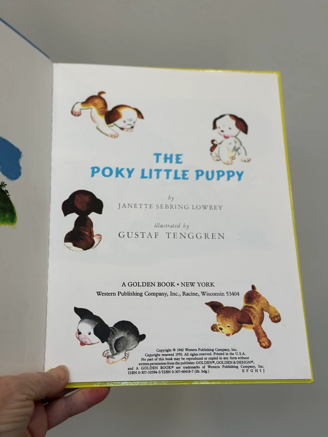 The Poky Little Puppy Golden Book - photo 2