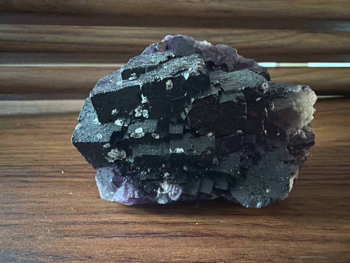 Purple Fluorite Crystal Cluster