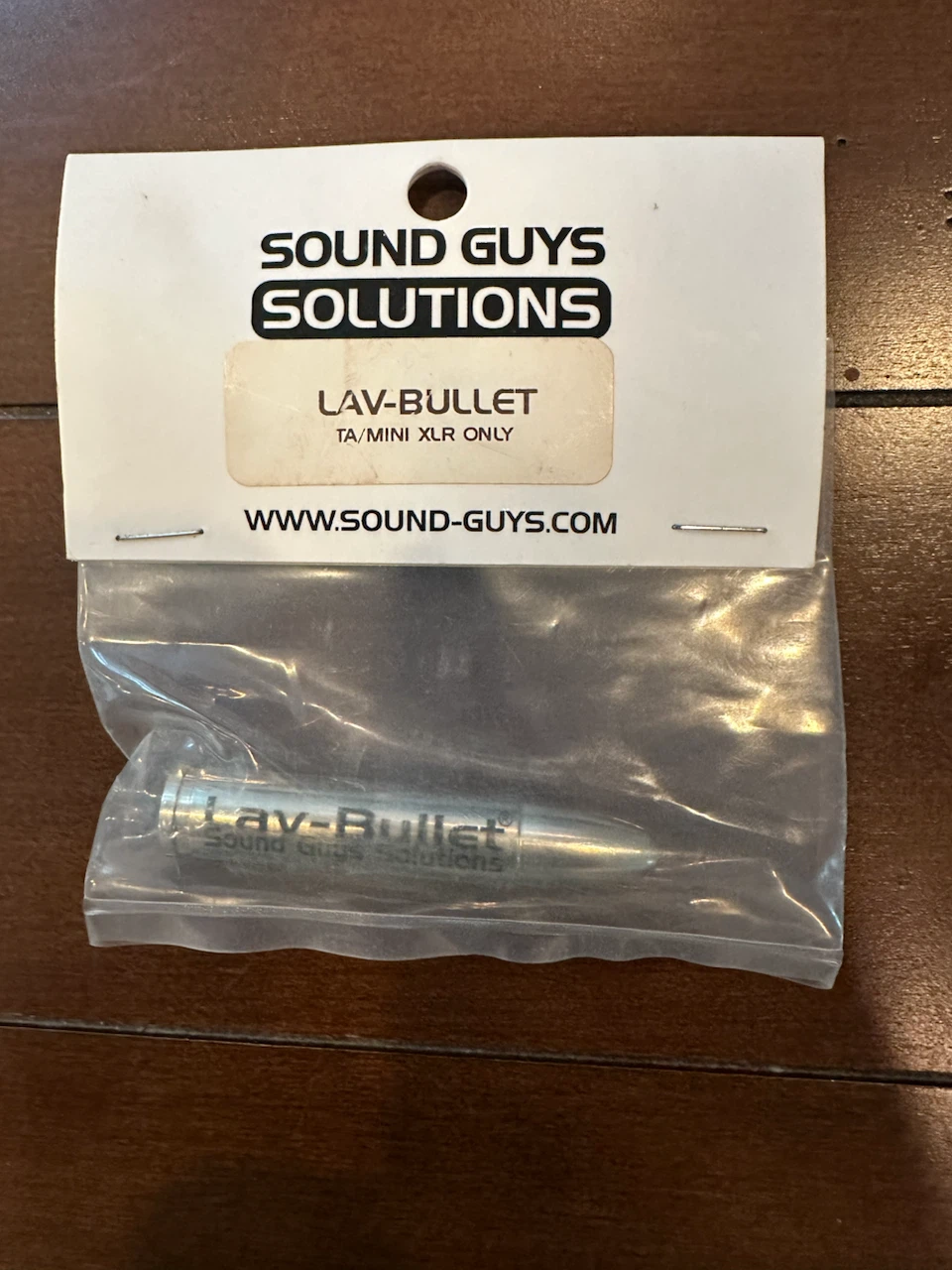 Sound Guys Solutions LAV-BULLET TA/MINI XLR Adapter