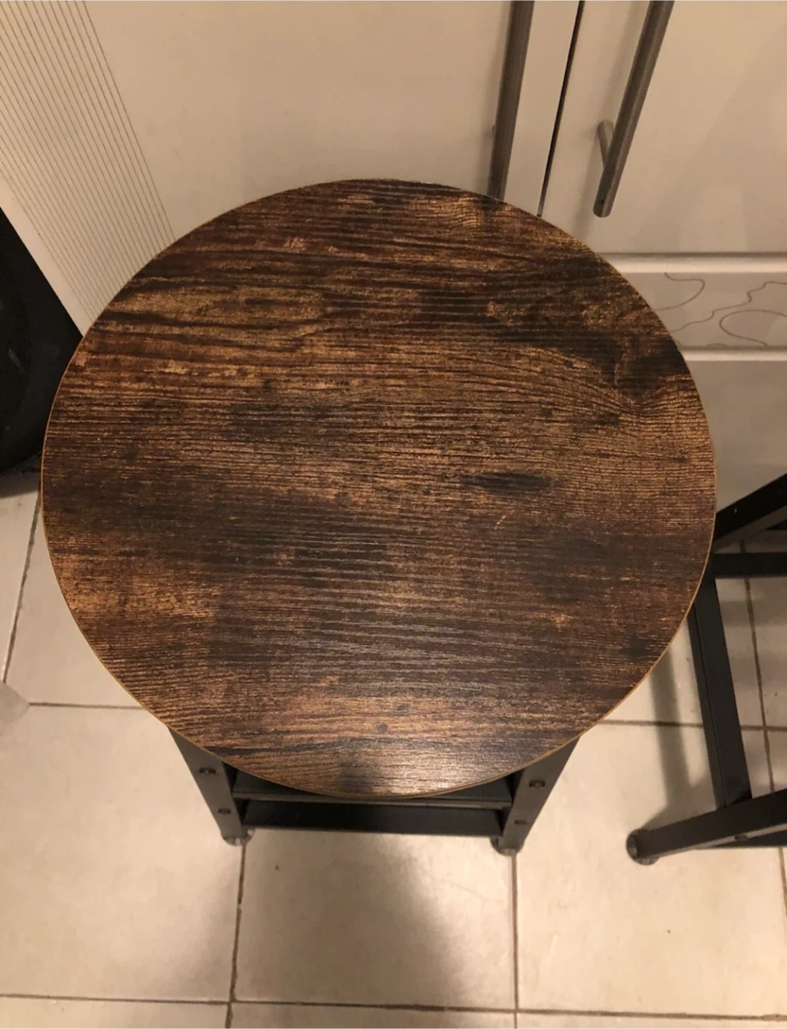 Rustic Wood Bar Stools- Set of 2 - photo 4