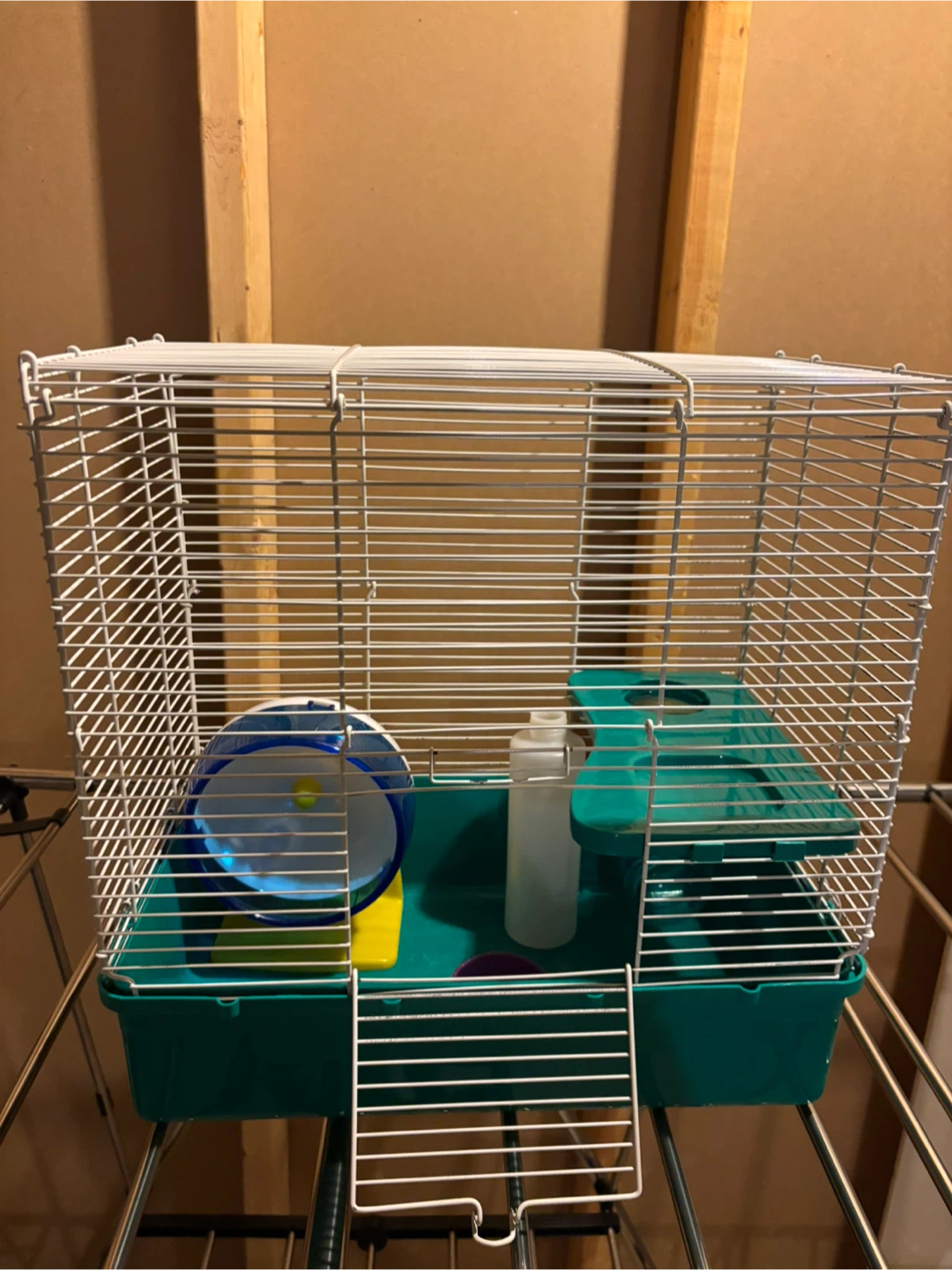 Small animal cages and accessories set