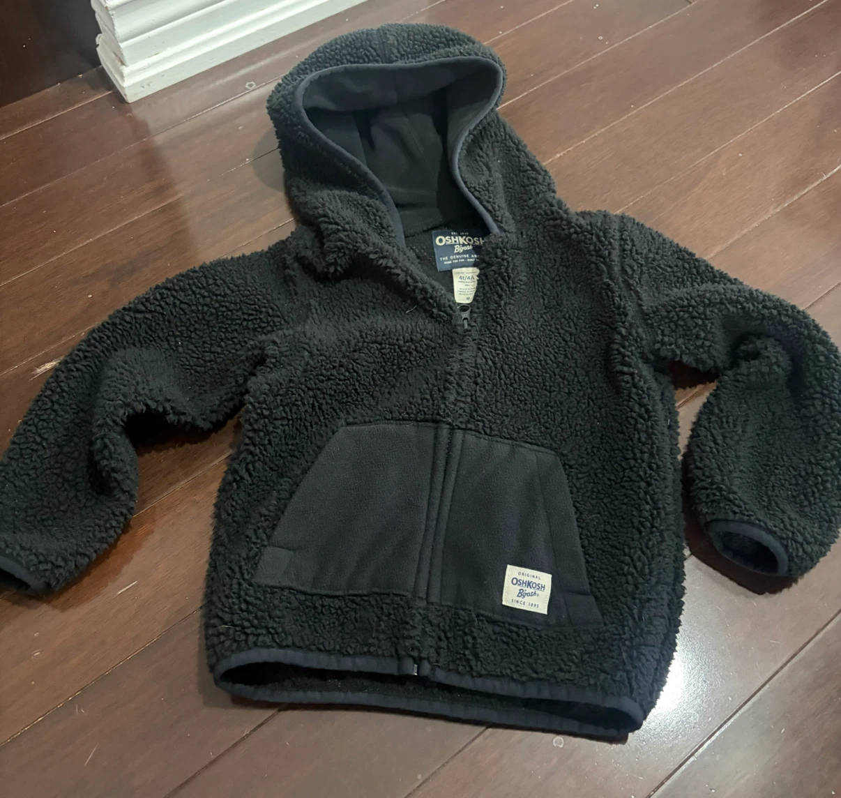 OshKosh B'gosh Fleece Hoodie and Jacket Bundle - photo 2