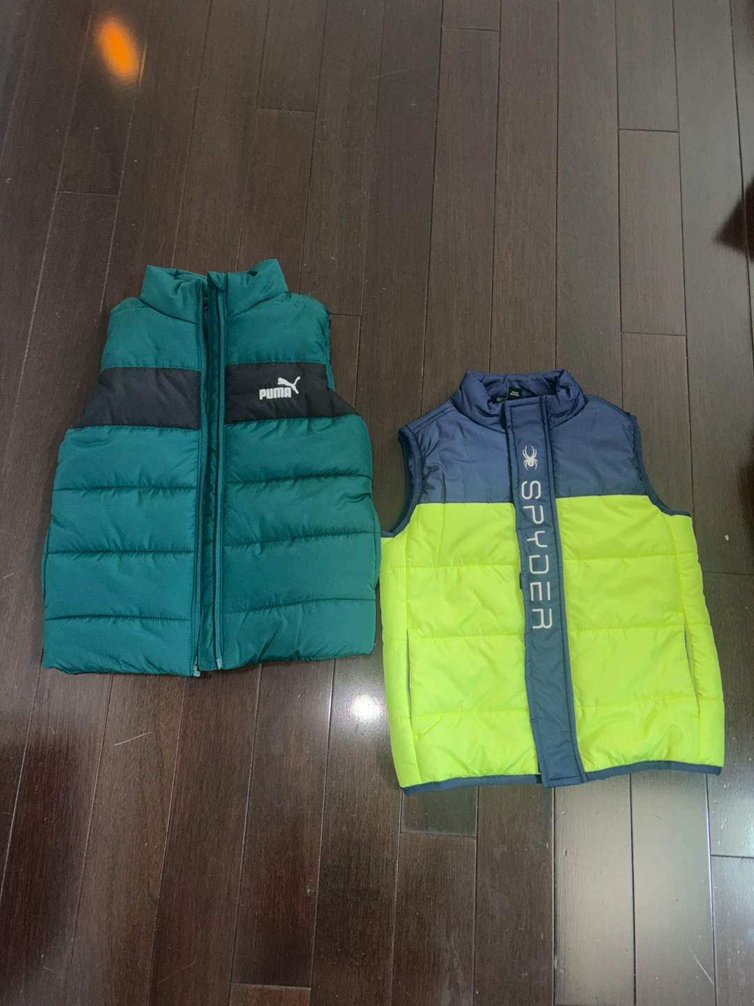 Kids Puffer Vests - Spyder & Puma bundle