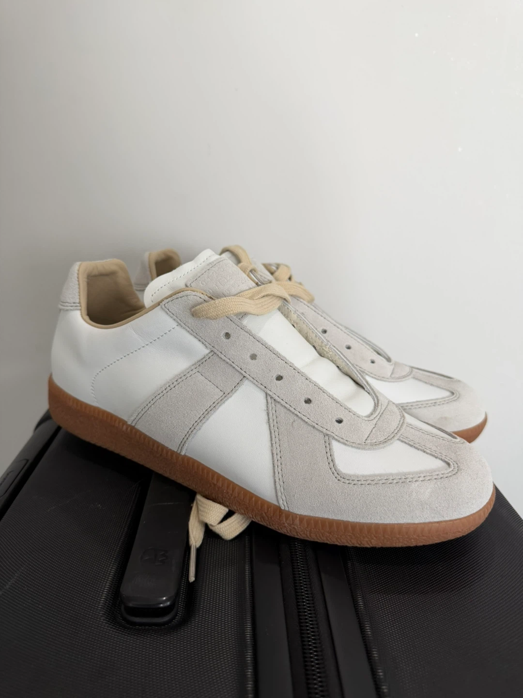 NEW: Maison Margiela GATs Leather Suede sneakers