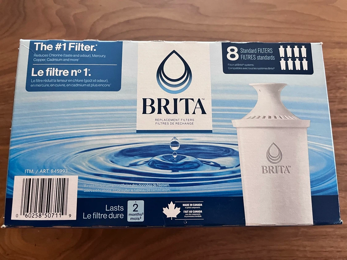 Brita Water Filter Pitcher with 8 Standard Filters - photo 4