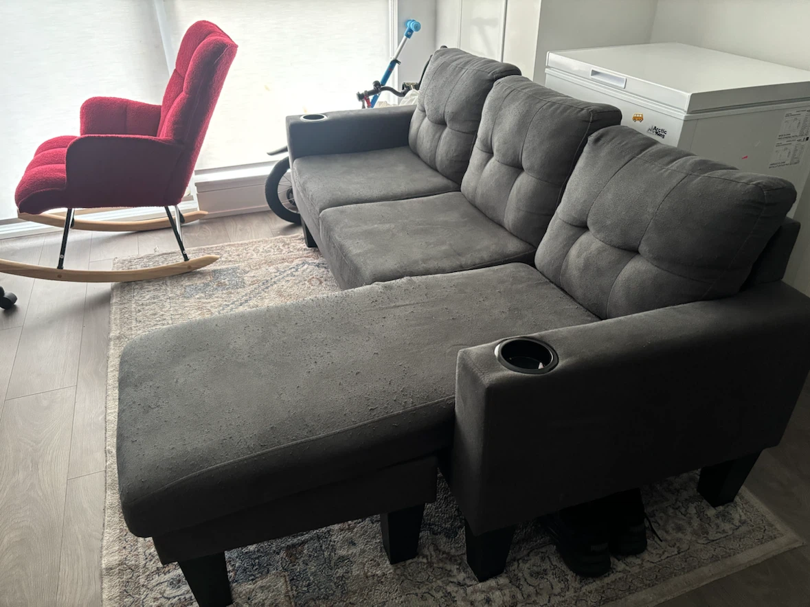Dark Grey Sectional Sofa