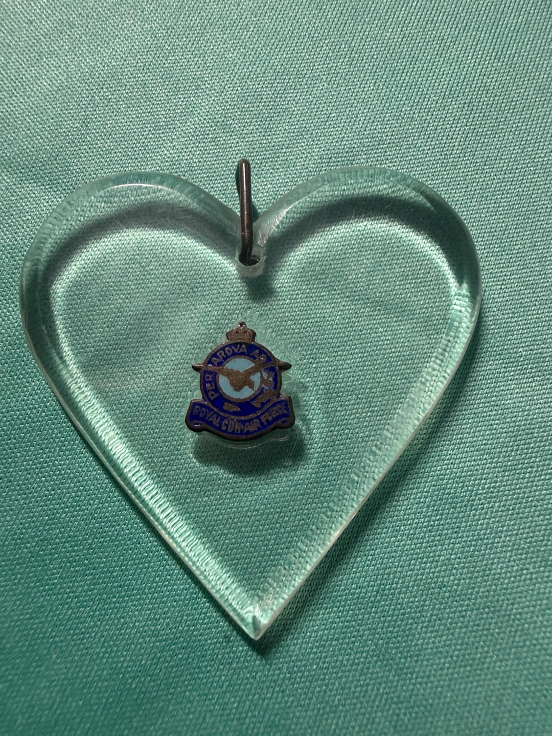 Royal Canadian Air Force Heart Pendant - photo 2