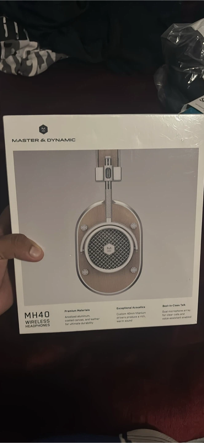 Master & Dynamic MH40 Wireless Headphones - Tan Leather - photo 2