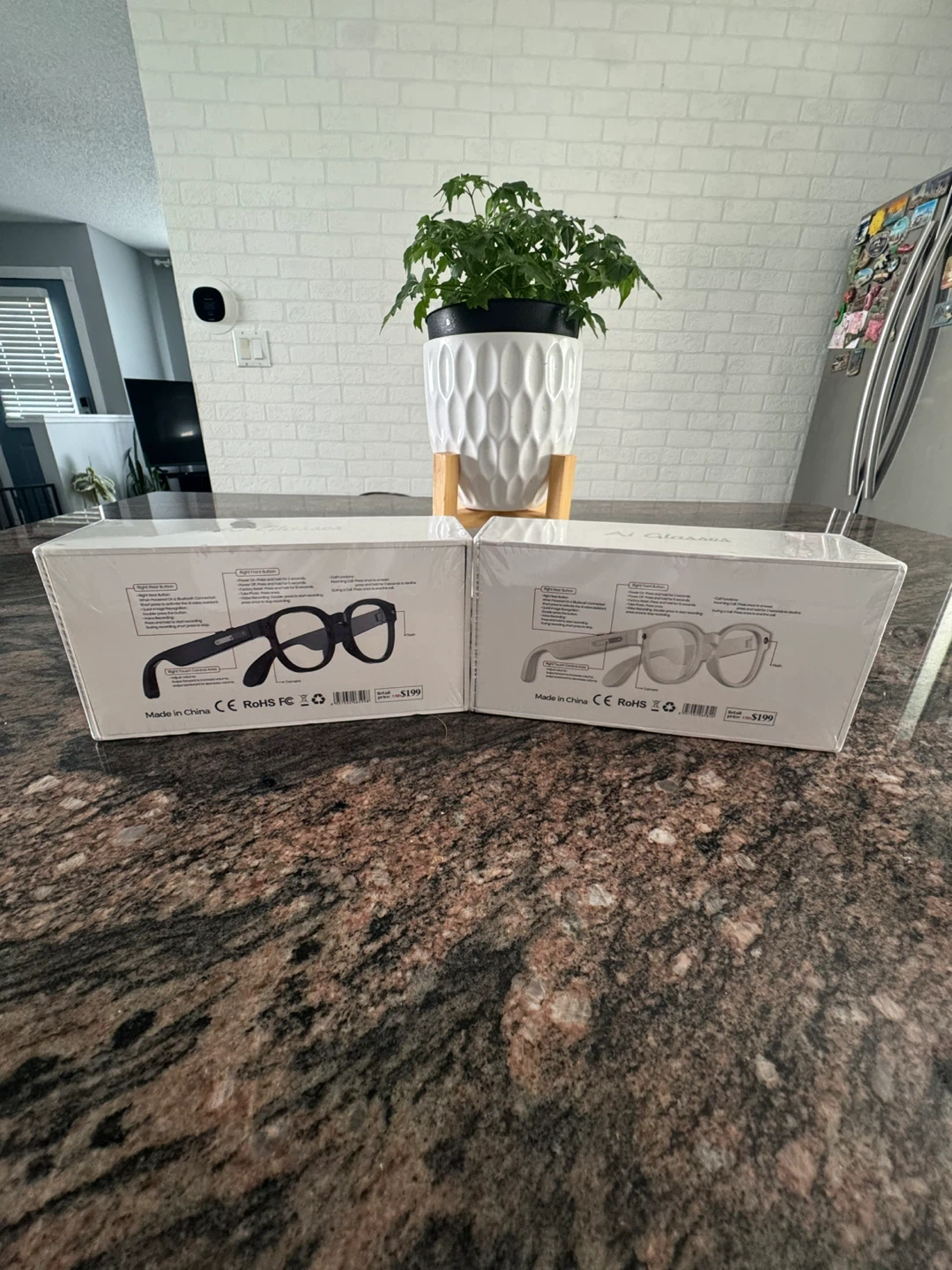 Ai Glasses With Camera (Brand New)