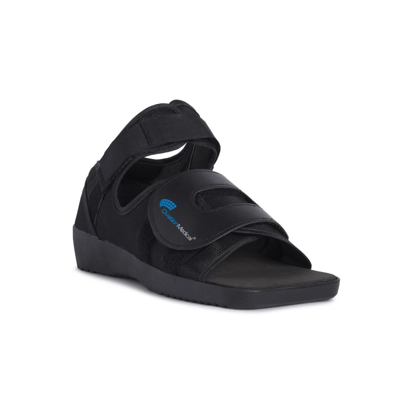Ovation Medical Post Op Shoe Black Size SM