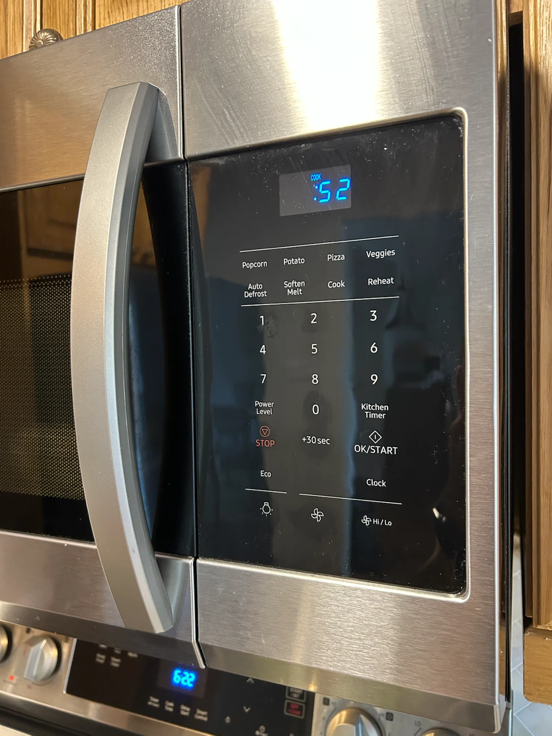 Samsung under the range microwave