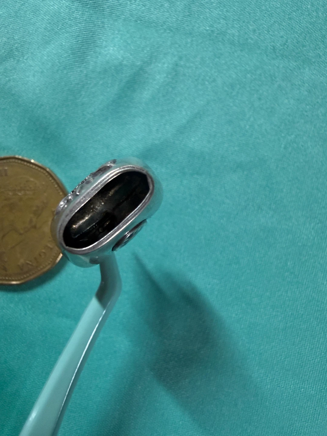 Austria 800 Cow Bell Charm Pendant - photo 3