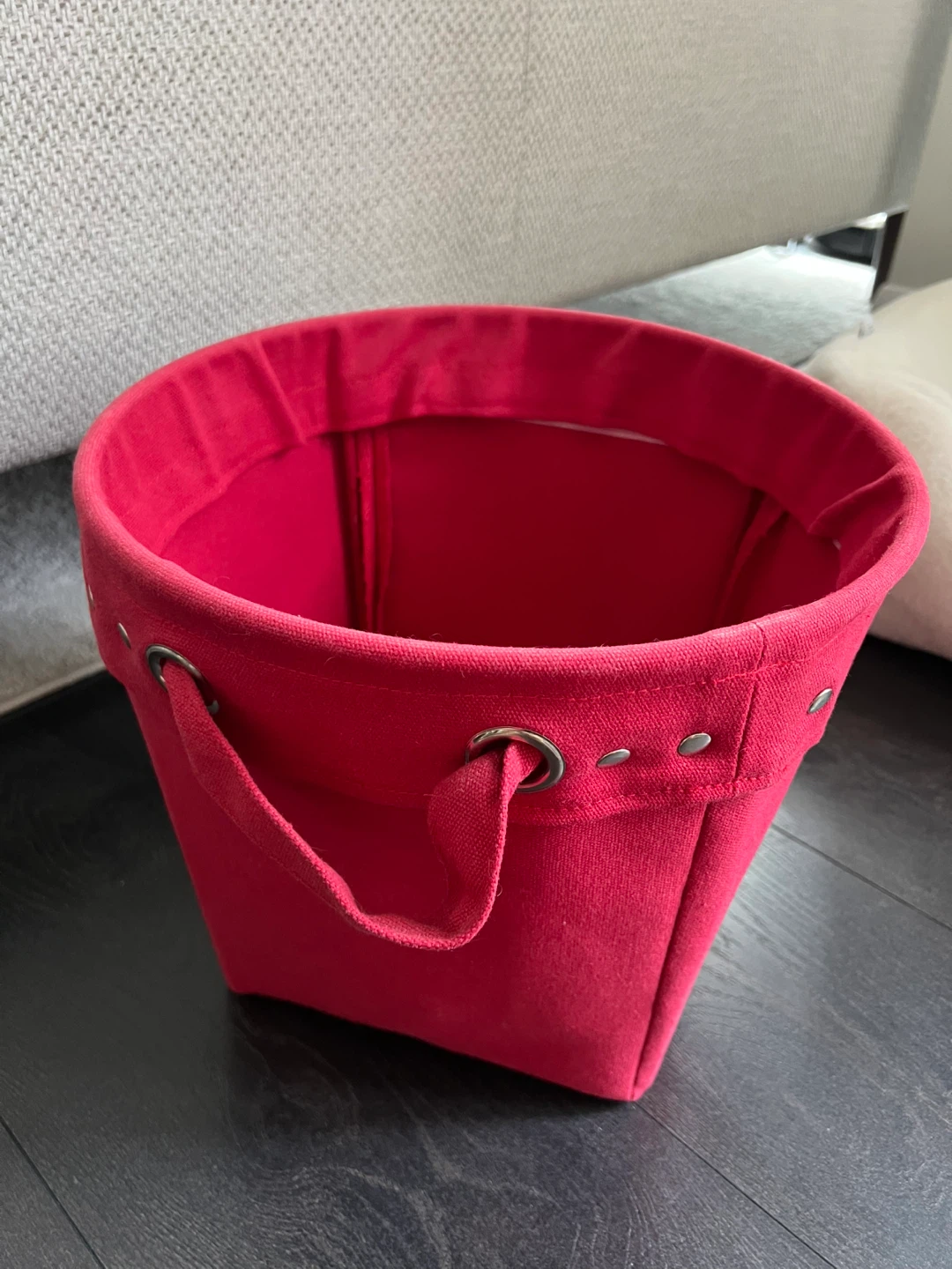 Pottery Barn Kids Red Storage Bin