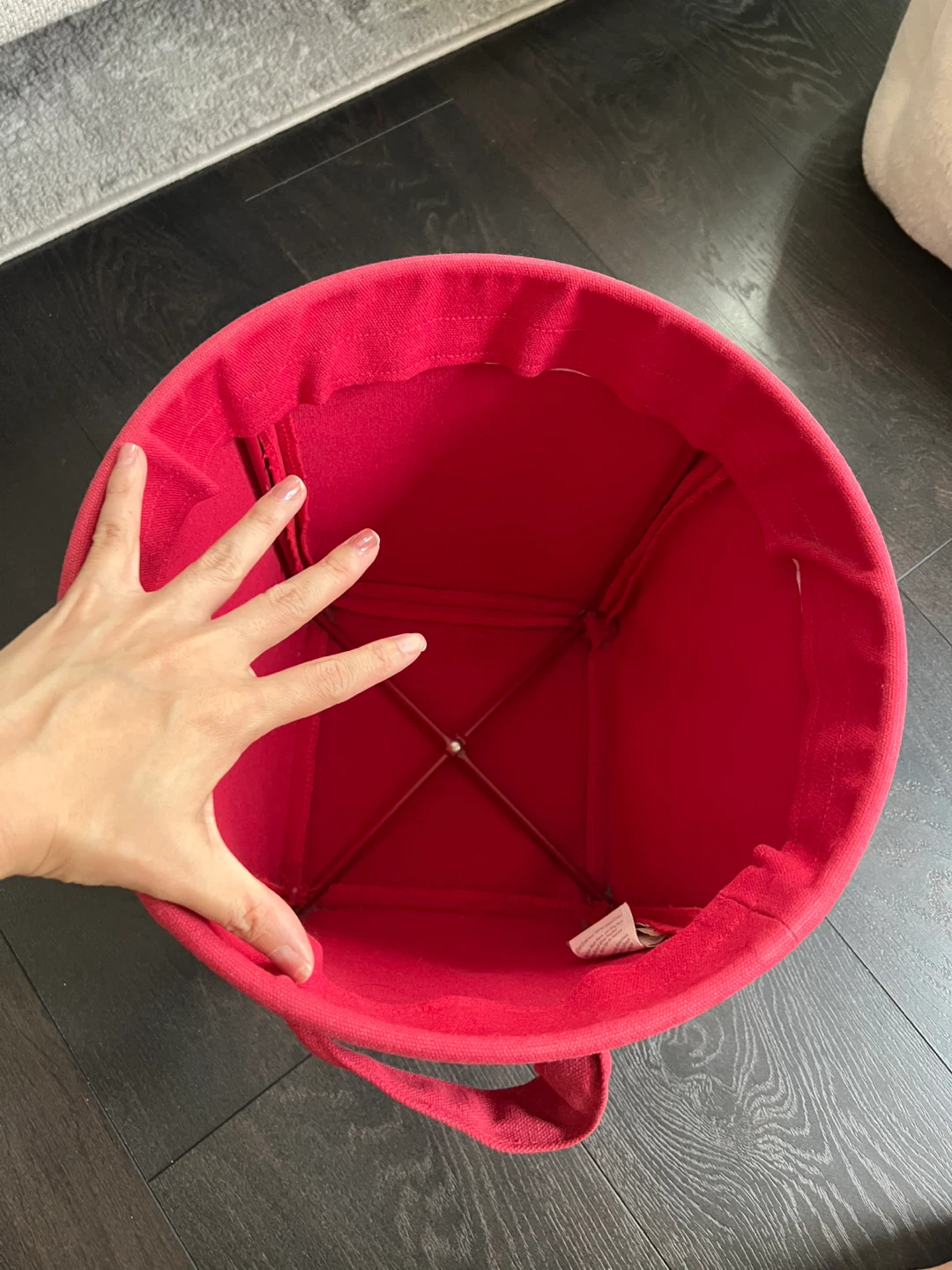 Pottery Barn Kids Red Storage Bin - photo 2
