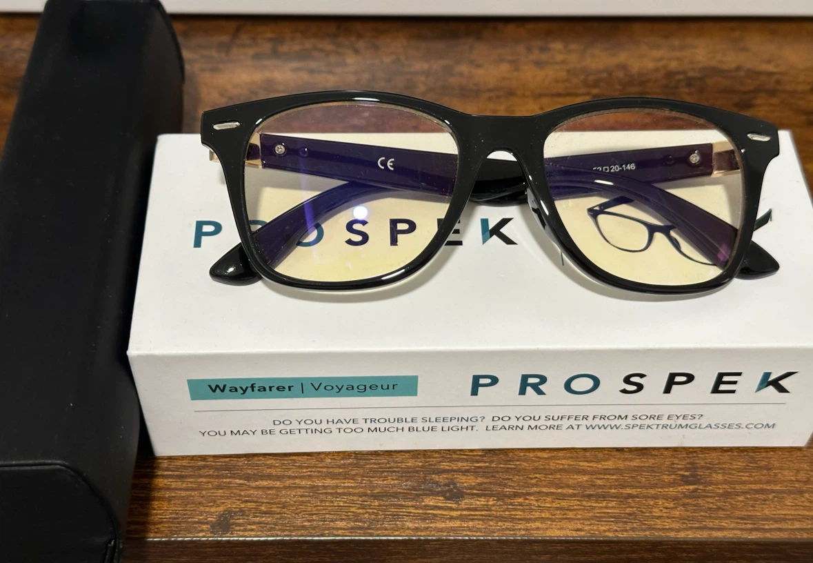 PROSPEK Wayfarer Blue Light Glasses