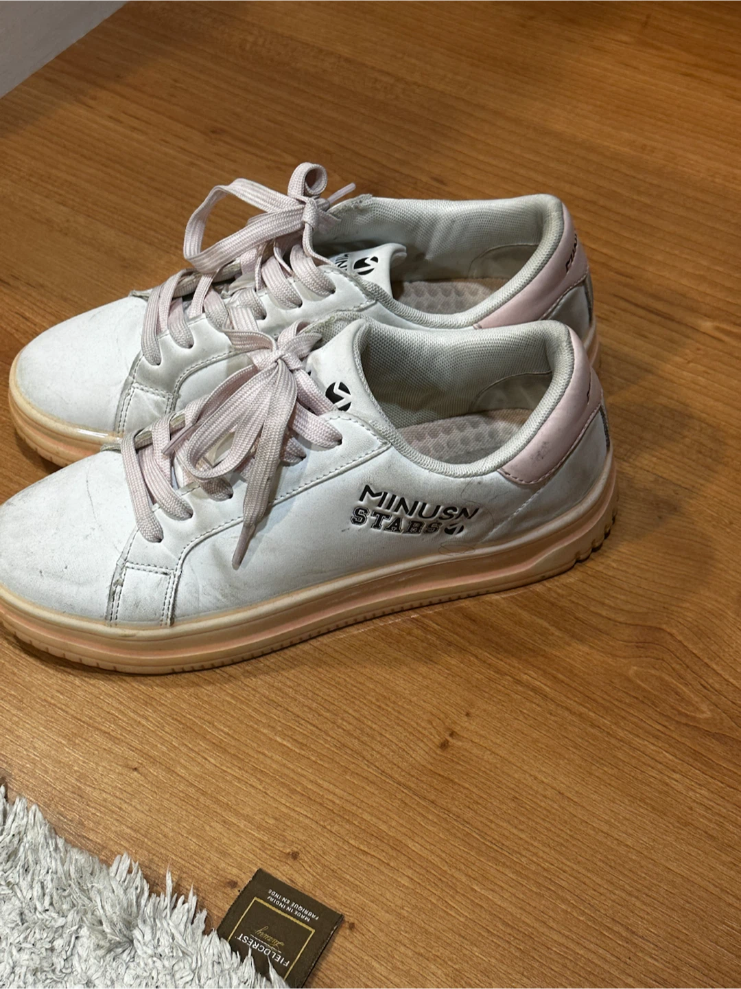 MINUSN chunky sneakers and stars sneakers set - photo 4