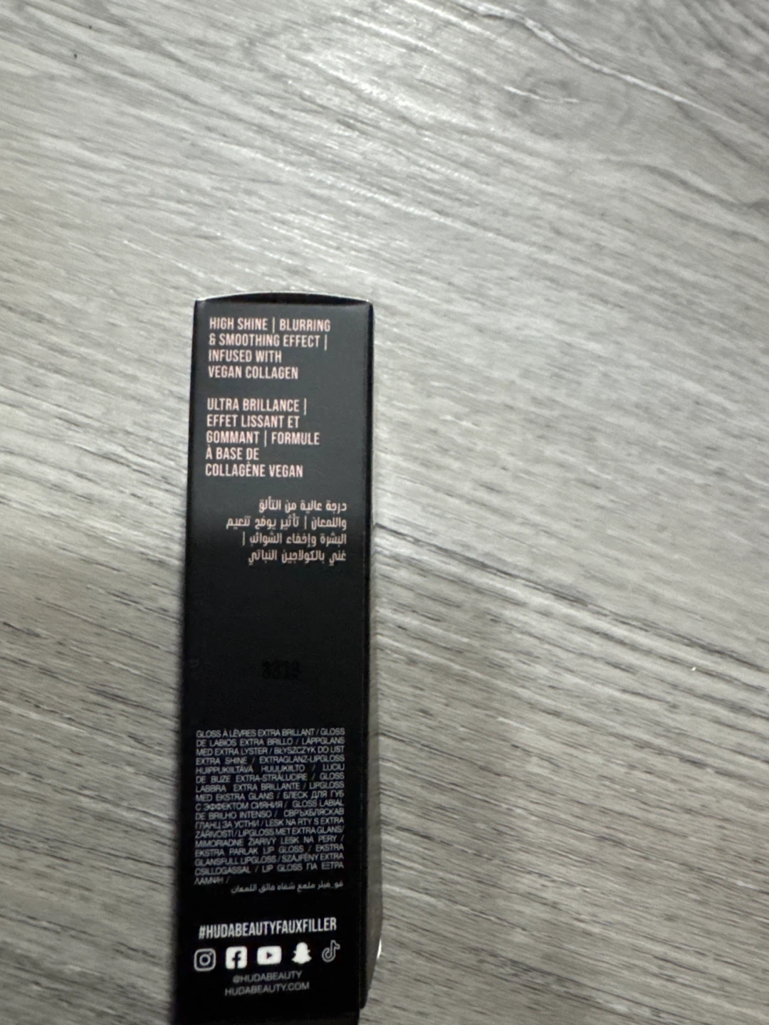 HUDA BEAUTY FAUX FILLER Gloss - HONEY - photo 3