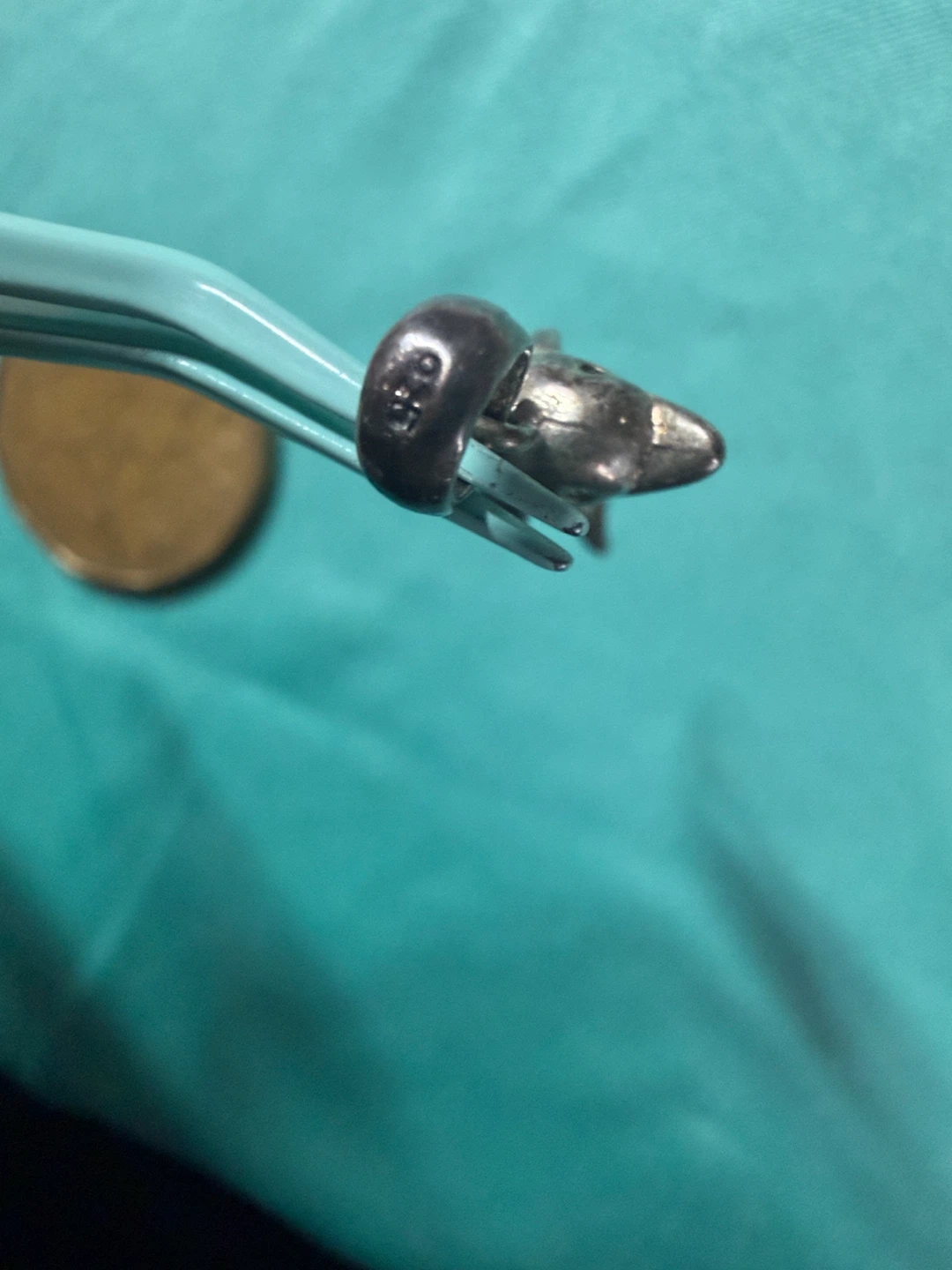 Sterling Silver Dolphin Pendant Charm - photo 3