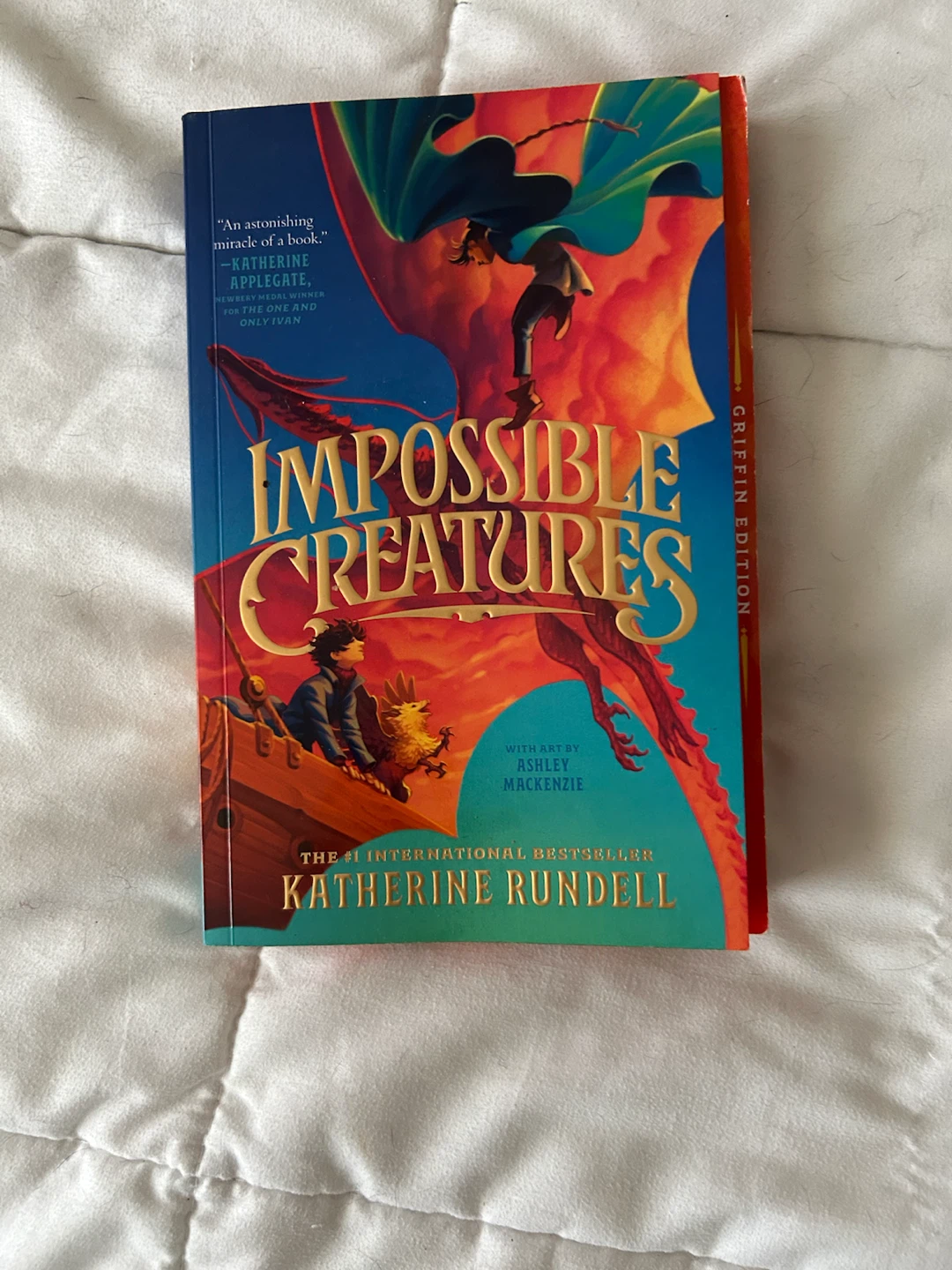 Impossible Creatures by Katherine Rundell Book