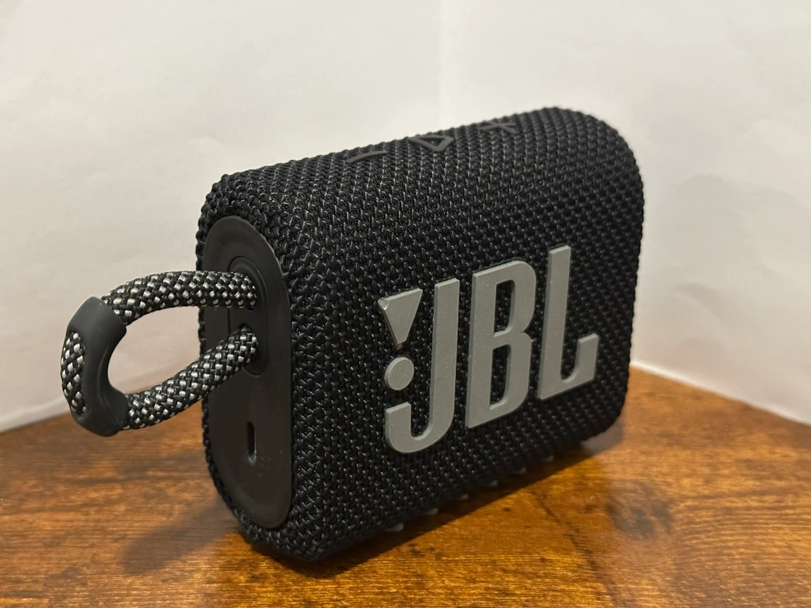 JBL Go 3 Portable Waterproof Speaker - Black - photo 2
