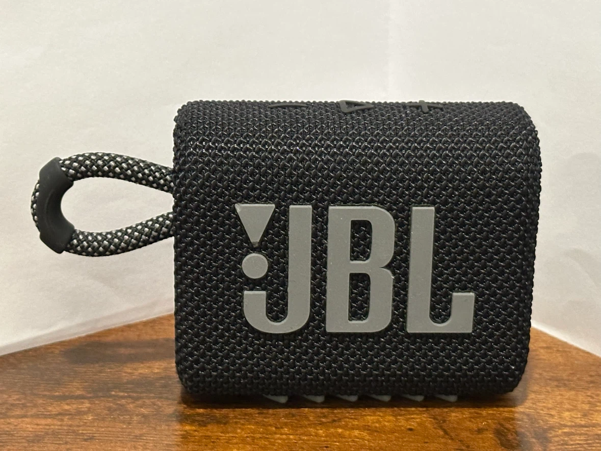 JBL Go 3 Portable Waterproof Speaker - Black - photo 4